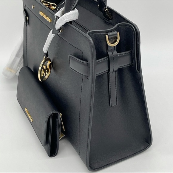 Michael Kors Medium Rayne Satchel & Trifold Wallet - Picture 6 of 12